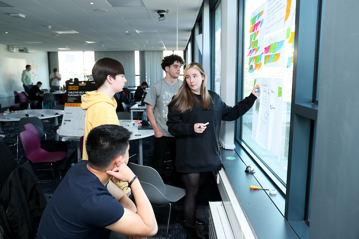 Undergraduates at UCD Innovation Academy UCD Innovation Academy